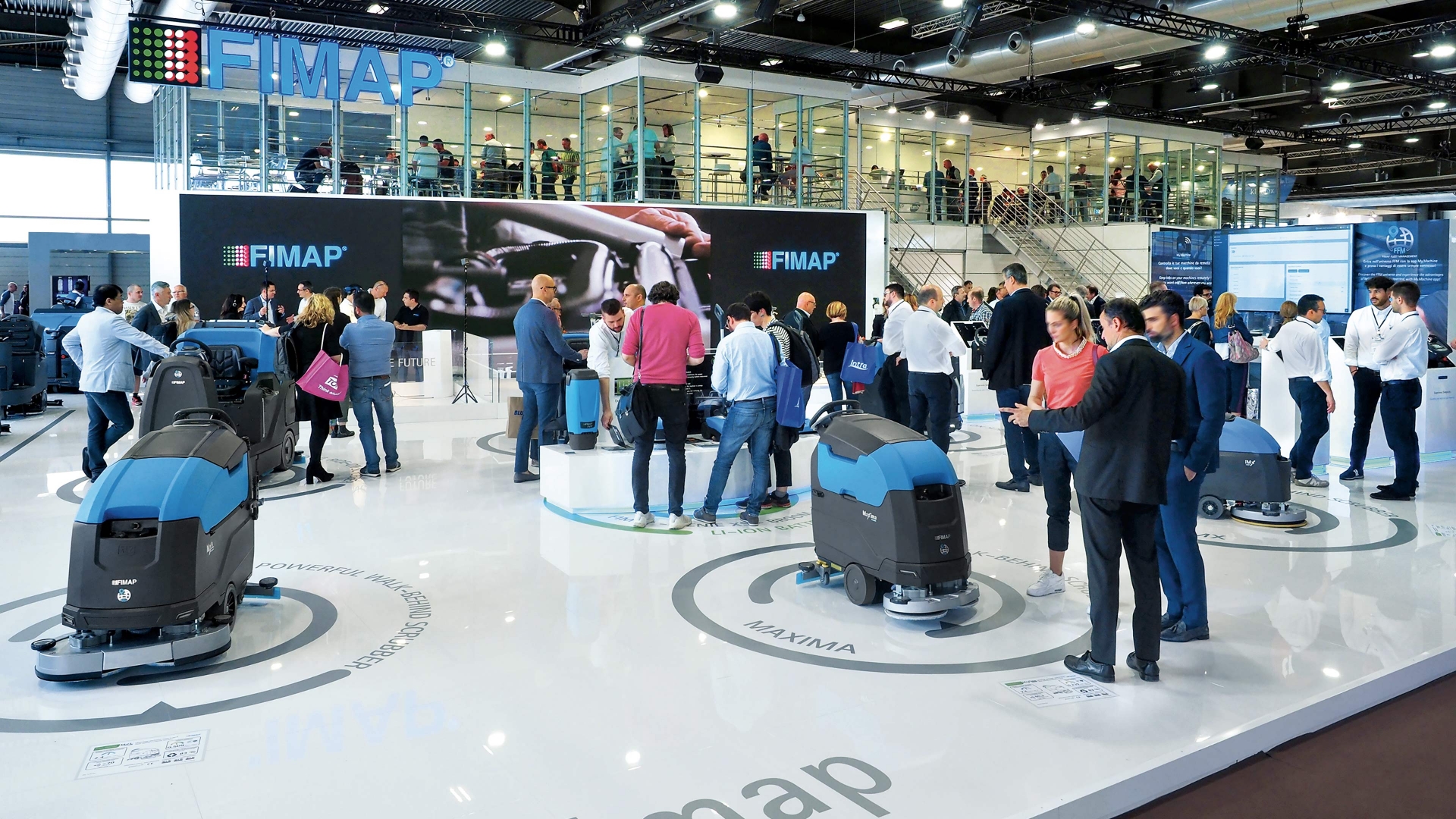 Fimap presents new products, 2.0 services and a virtual tour at Pulire 2019