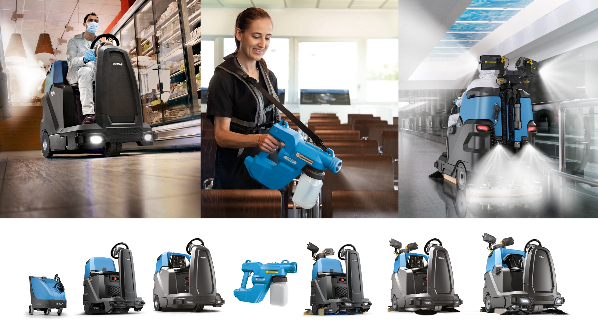 Going beyond cleaning: Fimap presents the new range of machines to spray sanitizing solutions